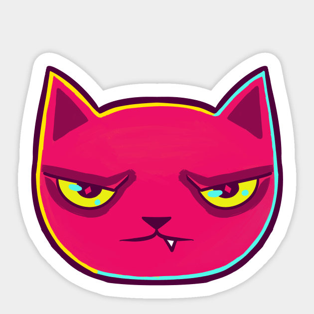 Mr. SocioCat Sticker by coresai